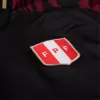 2024 2025 Peru Mens Away Soccer Jersey Red Textured Sash