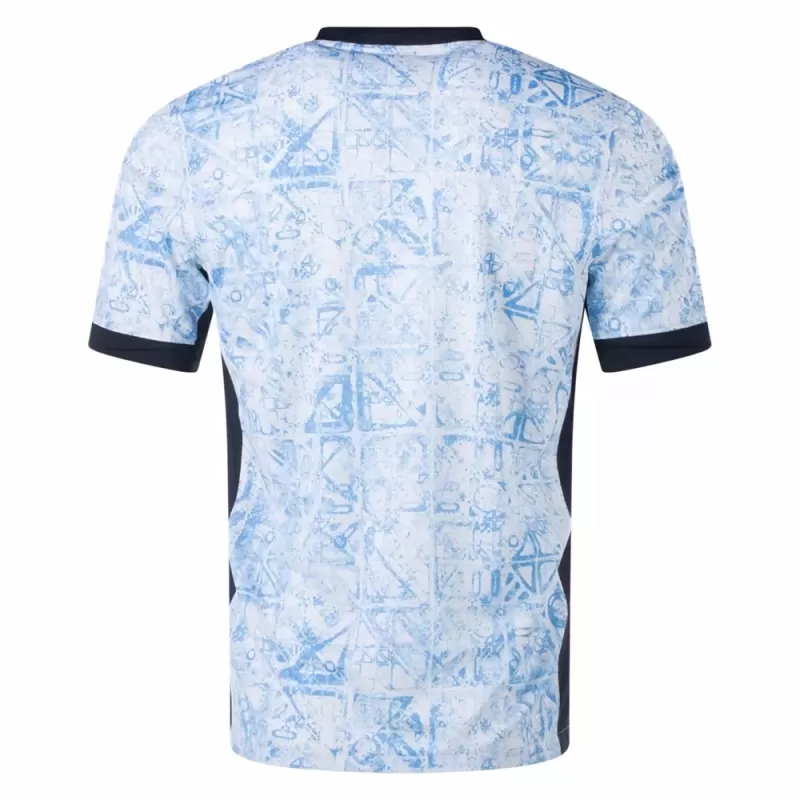 2024 2025 Portugal Mens Away Soccer Jersey Blue Mosaic 2024 2025 Portugal Mens Away Soccer Jersey Blue Mosaic