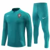 2024 2025 Portugal Mens Mint Green Training Technical Soccer Tracksuit Kit 2024 2025 Portugal Mens Mint Green Training Technical Soccer Tracksuit Kit