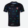 2024 2025 Portugal Mens Pre Match Soccer Jersey Graphic Training Top