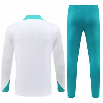 2024 2025 Portugal Mens White Training Technical Soccer Tracksuit Kit