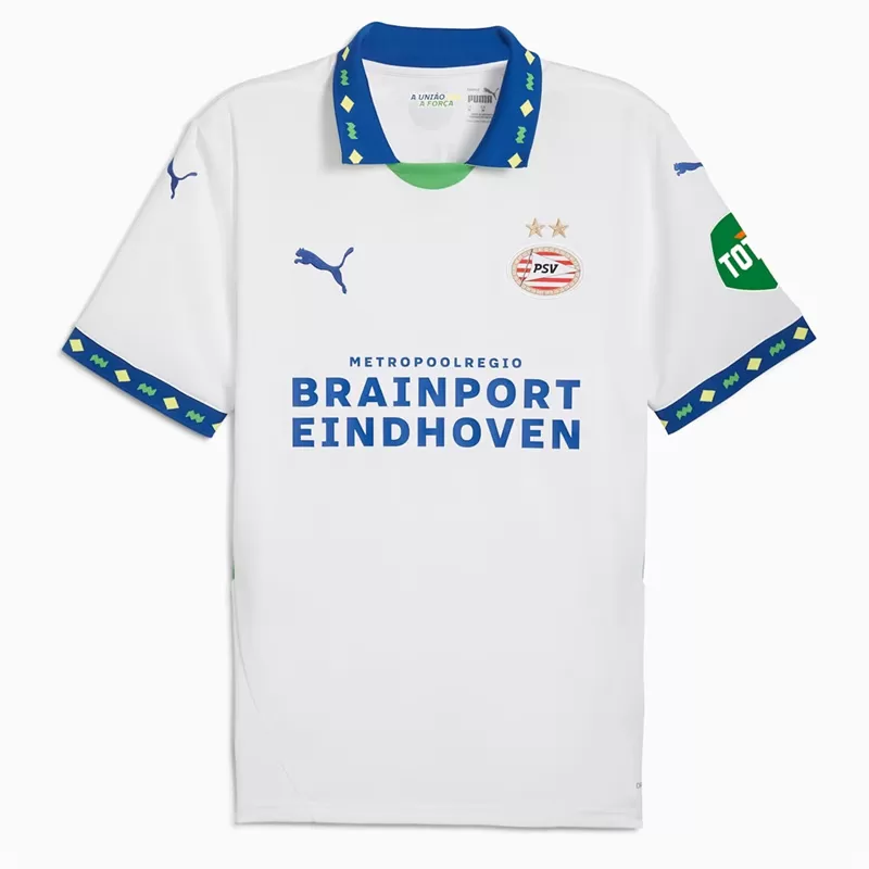 2024 2025 PSV Eindhoven Mens Third Soccer Jersey Brazilian Tribute 2024 2025 PSV Eindhoven Mens Third Soccer Jersey Brazilian Tribute