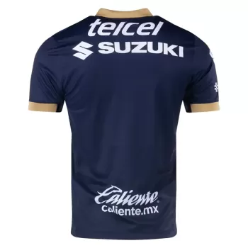 2024 2025 Pumas Unam Mens Away Soccer Jersey Gold Blue 2024 2025 Pumas Unam Mens Away Soccer Jersey Gold Blue