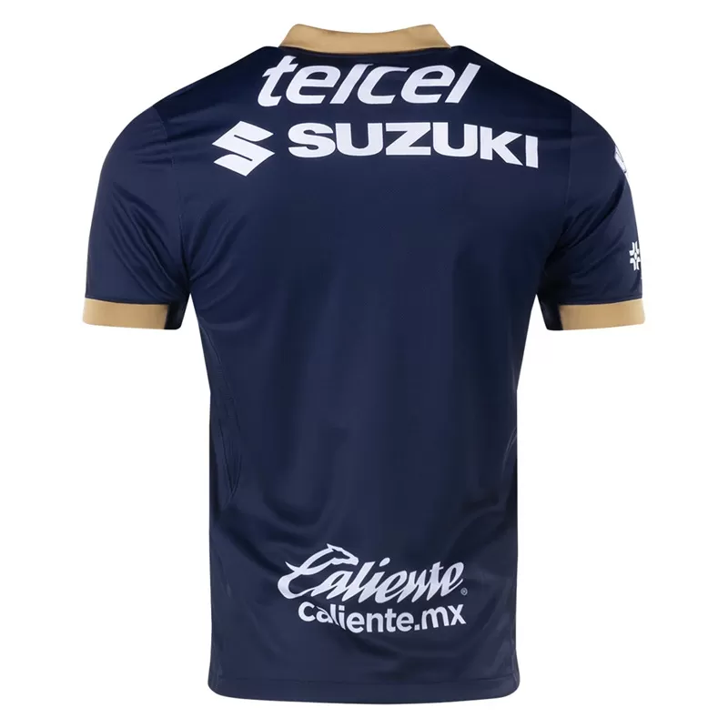2024 2025 Pumas Unam Mens Away Soccer Jersey Gold Blue 2024 2025 Pumas Unam Mens Away Soccer Jersey Gold Blue