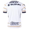 2024 2025 Pumas Unam Mens Home Soccer Jersey White Gold