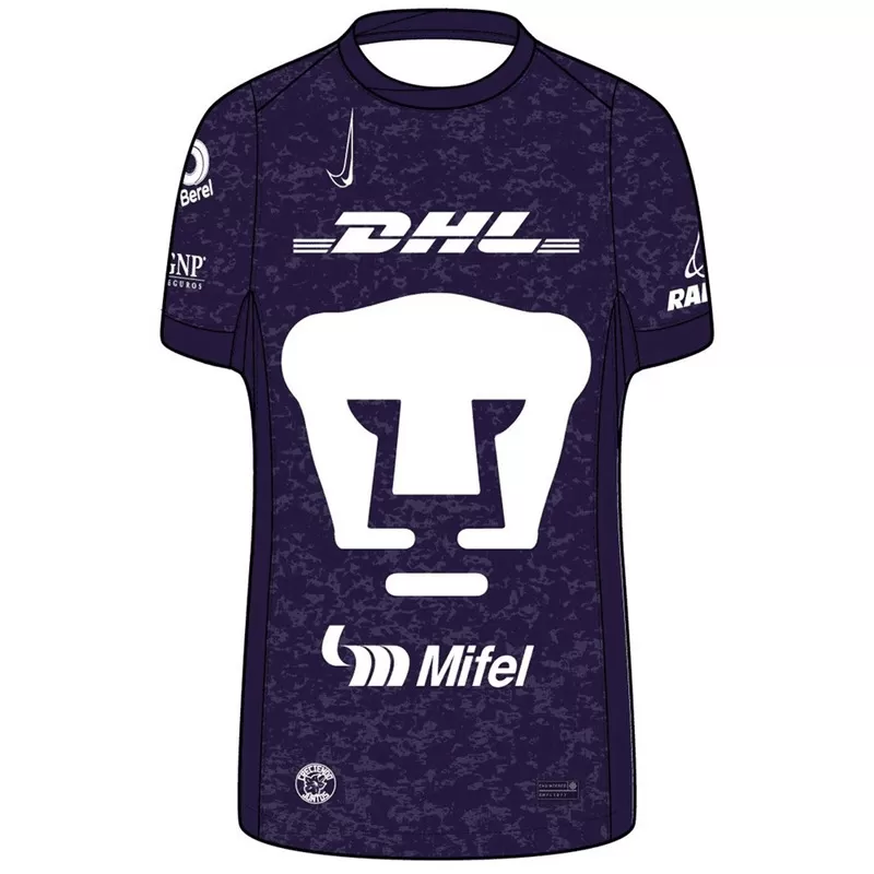 2024 2025 Pumas Unam Womens Third Soccer Jersey Purple Jacaranda