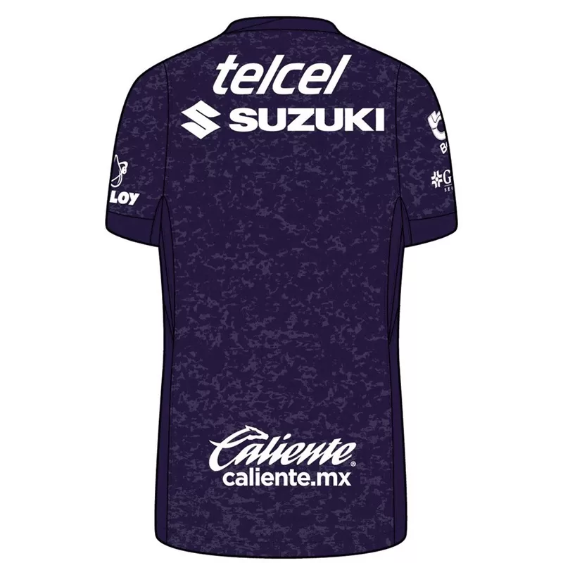 2024 2025 Pumas Unam Womens Third Soccer Jersey Purple Jacaranda