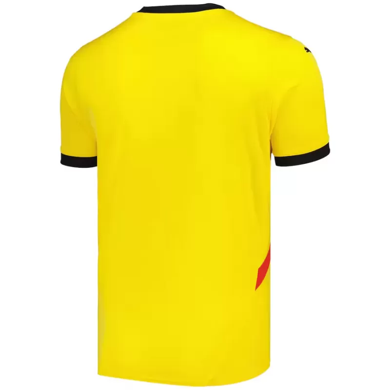 2024 2025 RC Lens Mens Home Soccer Jersey Sang et Or