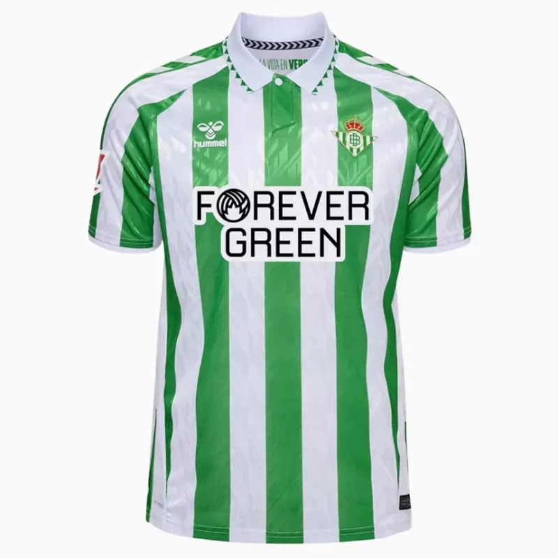 2024 2025 Real Betis Mens Home Soccer Jersey Green White Retro 2024 2025 Real Betis Mens Home Soccer Jersey Green White Retro