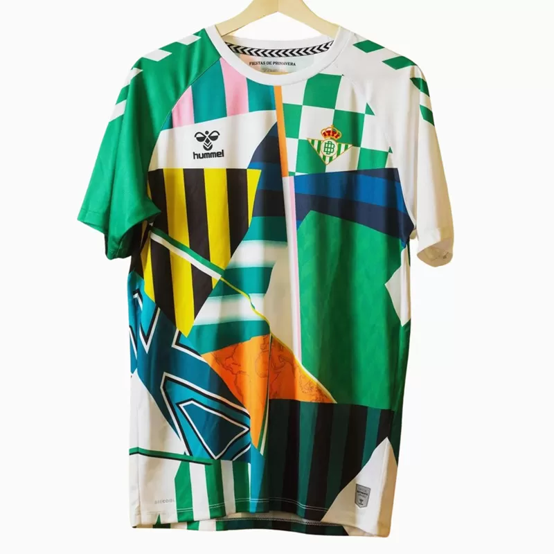 2024 2025 Real Betis Mens Spring Festival Pre Match Soccer Jersey 2024 2025 Real Betis Mens Spring Festival Pre Match Soccer Jersey