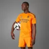 2024 2025 Real Madrid Mens Away Authentic Soccer Jersey Player Version Orange 2024 2025 Real Madrid Mens Away Authentic Soccer Jersey Player Version Orange