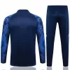 2024 2025 Real Madrid Mens Blue Training Technical Soccer Tracksuit Kit