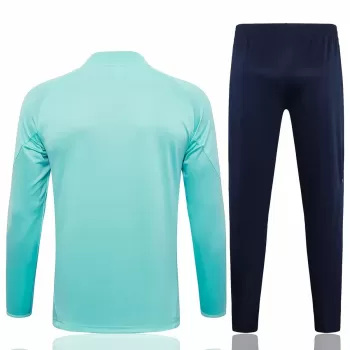2024 2025 Real Madrid Mens Green Training Technical Soccer Tracksuit Kit