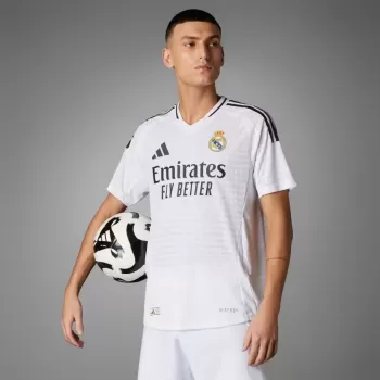 2024 2025 Real Madrid Mens Home Authentic Soccer Jersey Player Version