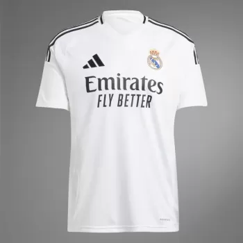2024 2025 Real Madrid Mens Home Soccer Jersey San Isidro Pattern