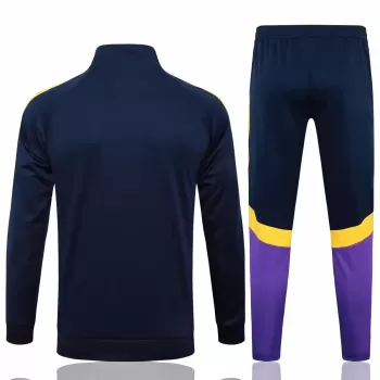 2024 2025 Real Madrid Mens Navy Training Presentation Soccer Tracksuit Kit