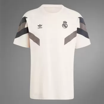2024 2025 Real Madrid Mens Originals Soccer Tee Putty Mauve