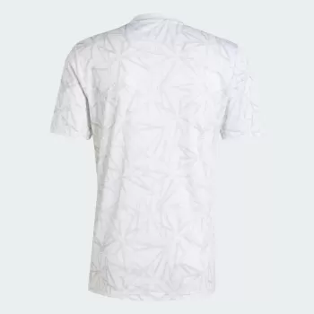 2024 2025 Real Madrid Mens Pre Match Soccer Jersey Star Pattern