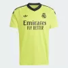 2024 2025 Real Madrid Mens Third Goalkeeper Soccer Jersey Solar Yellow