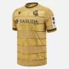 2024 2025 Real Sociedad Mens Away Soccer Jersey Gold Anoeta Stadium