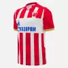 2024 2025 Red Star Belgrade Mens Home Soccer Jersey Red White Stars