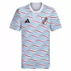 2024 2025 River Plate Mens Pre Match Soccer Jersey Training Kit 2024 2025 River Plate Mens Pre Match Soccer Jersey Training Kit