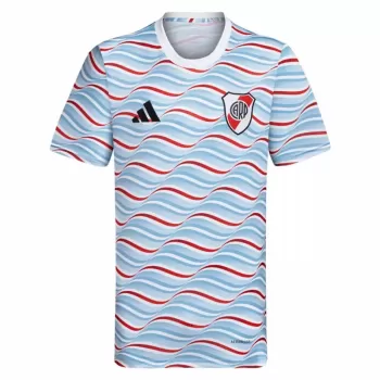 2024 2025 River Plate Mens Pre Match Soccer Jersey Training Kit