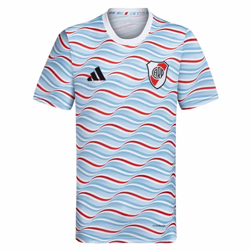 2024 2025 River Plate Mens Pre Match Soccer Jersey Training Kit 2024 2025 River Plate Mens Pre Match Soccer Jersey Training Kit