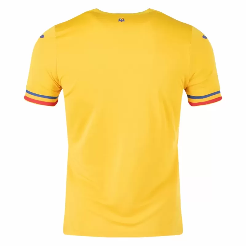 2024 2025 Romania Mens Home Soccer Jersey Yellow Tricolour 2024 2025 Romania Mens Home Soccer Jersey Yellow Tricolour