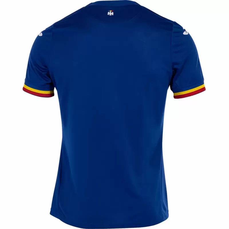 2024 2025 Romania Mens Third Soccer Jersey Blue National Edition