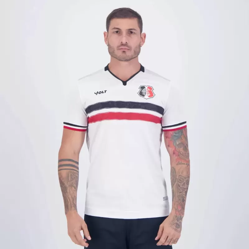 2024 2025 Santa Cruz Mens Away Soccer Jersey White Cordel Style 2024 2025 Santa Cruz Mens Away Soccer Jersey White Cordel Style
