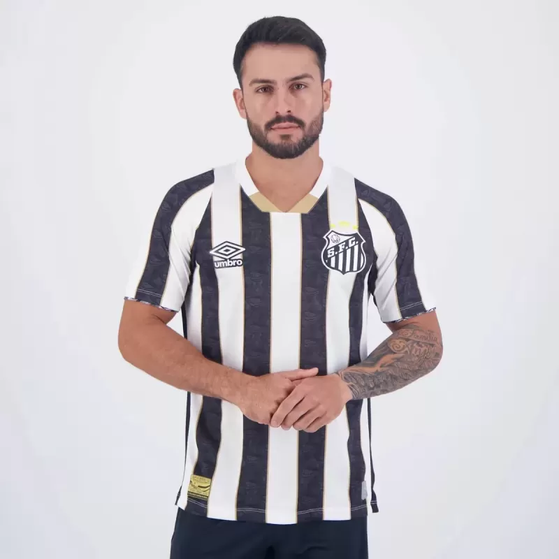 2024 2025 Santos Mens Away Soccer Jersey Black Vila Belmiro 2024 2025 Santos Mens Away Soccer Jersey Black Vila Belmiro