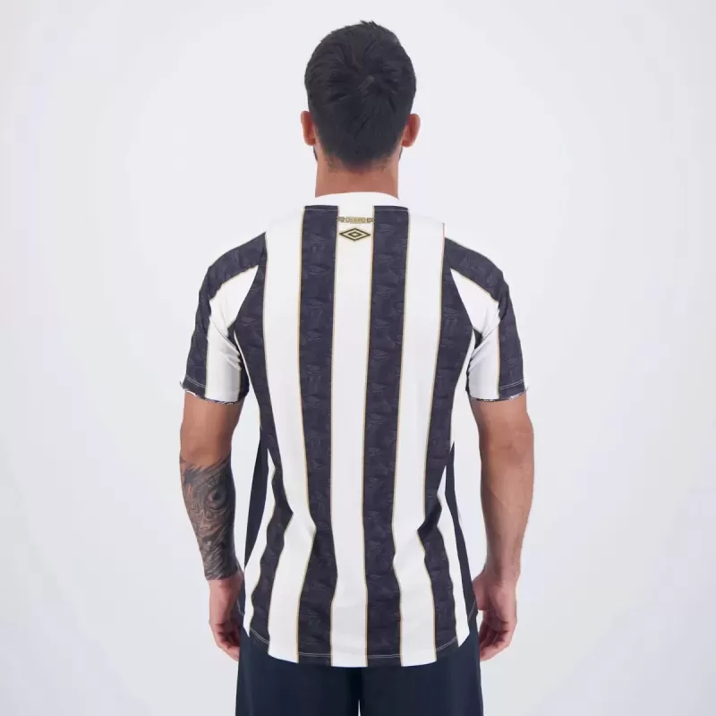 2024 2025 Santos Mens Away Soccer Jersey Black Vila Belmiro 2024 2025 Santos Mens Away Soccer Jersey Black Vila Belmiro