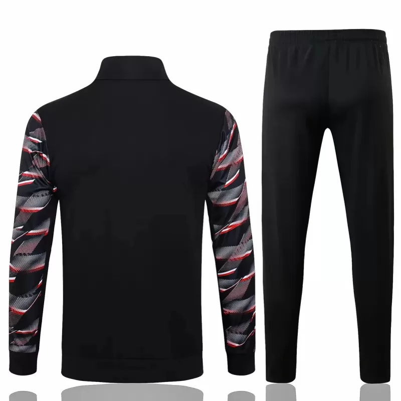 2024 2025 Sao Paulo Mens Black Red Training Presentation Soccer Tracksuit 2024 2025 Sao Paulo Mens Black Red Training Presentation Soccer Tracksuit