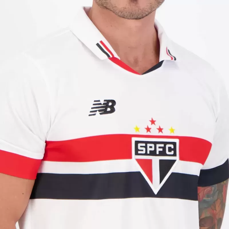 2024 2025 Sao Paulo Mens Home Soccer Jersey White 2024 2025 Sao Paulo Mens Home Soccer Jersey White