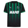 2024 2025 Sassuolo FC Mens Home Soccer Jersey Green Black Stripes