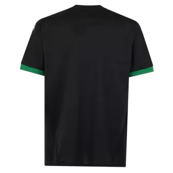 2024 2025 Sassuolo FC Mens Home Soccer Jersey Green Black Stripes 2024 2025 Sassuolo FC Mens Home Soccer Jersey Green Black Stripes