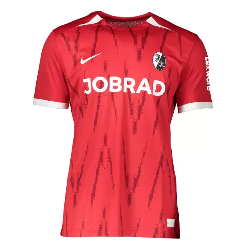 2024 2025 SC Freiburg Mens Home Soccer Jersey Stadium Struts