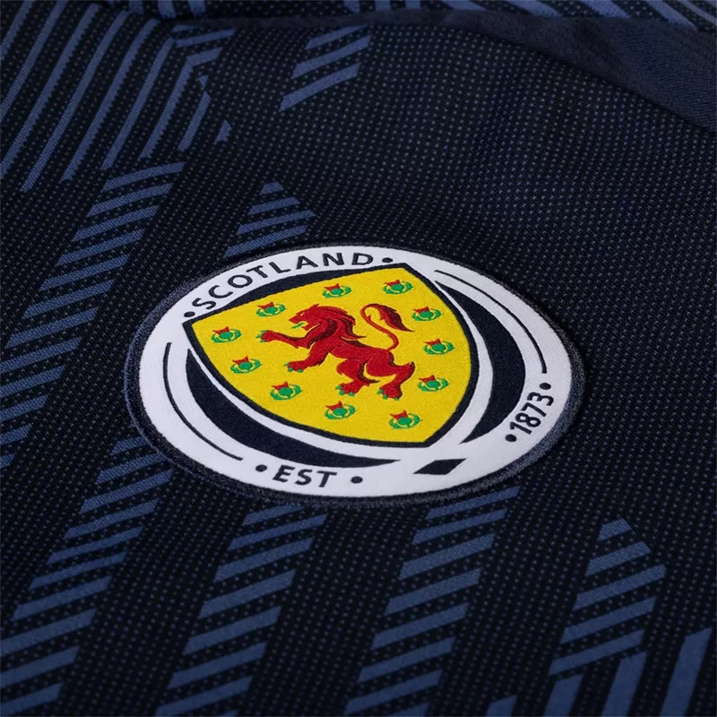2024 2025 Scotland Mens Home Soccer Jersey Navy Tartan Pattern 2024 2025 Scotland Mens Home Soccer Jersey Navy Tartan Pattern