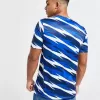 2024 2025 Scotland Mens Pre Match Soccer Jersey Navy Training