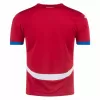 2024 2025 Serbia Mens Home Soccer Jersey Red National Kit