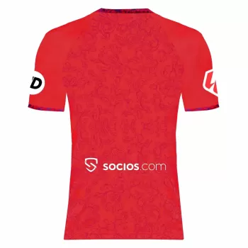 2024 2025 Sevilla FC Mens Away Soccer Jersey True Red 2024 2025 Sevilla FC Mens Away Soccer Jersey True Red