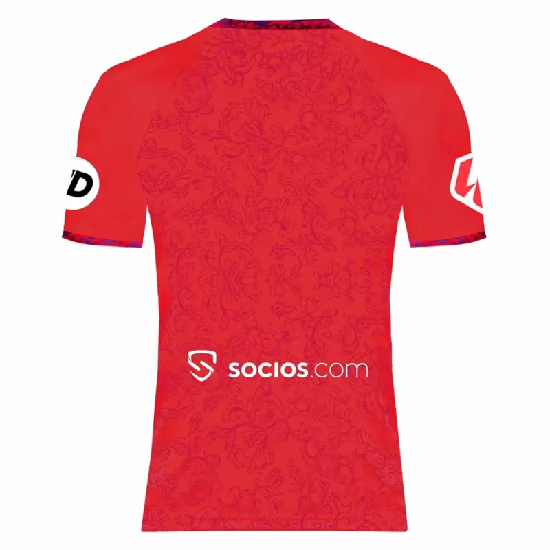 2024 2025 Sevilla FC Mens Away Soccer Jersey True Red