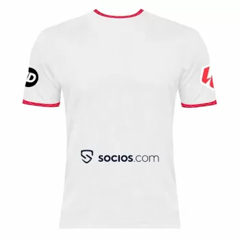 2024 2025 Sevilla FC Mens Home Soccer Jersey Brilliant White 2024 2025 Sevilla FC Mens Home Soccer Jersey Brilliant White