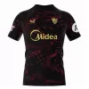 2024 2025 Sevilla FC Mens Third Soccer Jersey Caviar Black