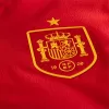 2024 2025 Spain Mens Home Soccer Jersey Red Carnation Wave 2024 2025 Spain Mens Home Soccer Jersey Red Carnation Wave