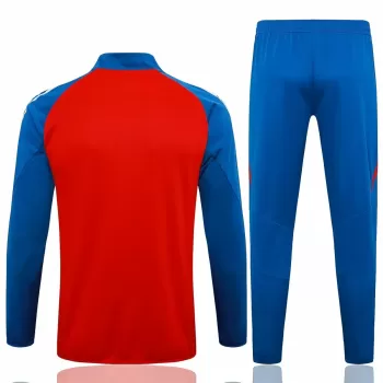 2024 2025 Spain Mens Red Blue Training Presentation Soccer Tracksuit Kit 2024 2025 Spain Mens Red Blue Training Presentation Soccer Tracksuit Kit