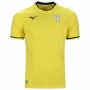 2024 2025 SS Lazio Mens Away Soccer Jersey 90s Style Yellow