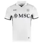 2024 2025 SSC Napoli Mens Away Soccer Jersey Azzurro White