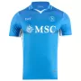 2024 2025 SSC Napoli Mens Home Soccer Jersey Azzurro Blue
